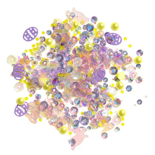 Buttons Galore and More - Sparkletz Collection - Embellishments - Easter Time 1 Buttons Galore and More - Sparkletz Collection - Embellishments - Easter Time