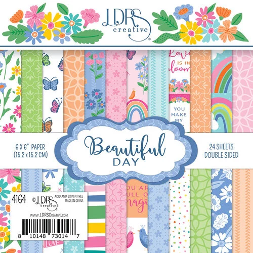 LDRS Creative - 6 x 6 Paper Pad - Beautiful Day