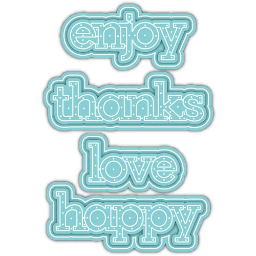 LDRS Creative - Designer Dies - Simply Word 1 LDRS Creative - Designer Dies - Simply Word