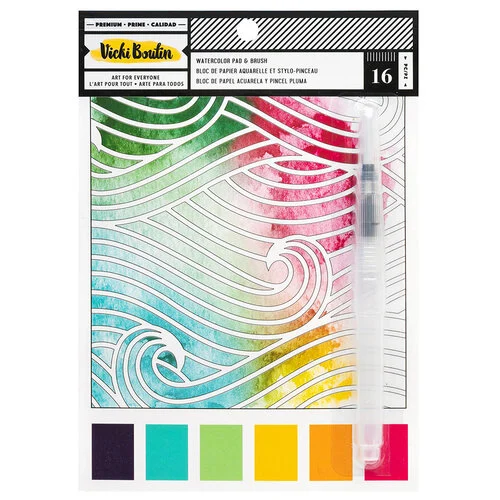 Vicki Boutin - Mixed Media Collection - 6 x 8 Paper Pad 1 Vicki Boutin - Mixed Media Collection - 6 x 8 Paper Pad