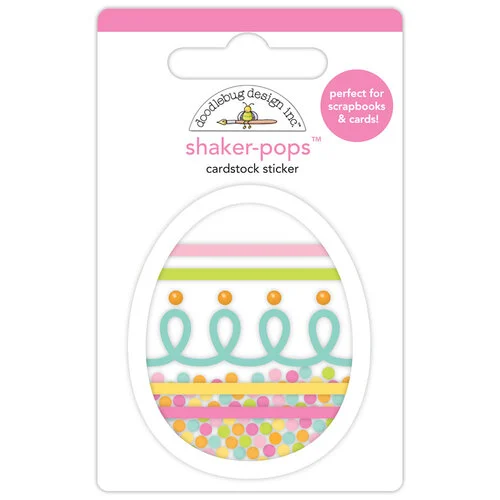 Doodlebug Design - Bunny Hop Collection - Cardstock Stickers - Shaker-Pops - Egg-stra Special 1 Doodlebug Design - Bunny Hop Collection - Cardstock Stickers - Shaker-Pops - Egg-stra Special