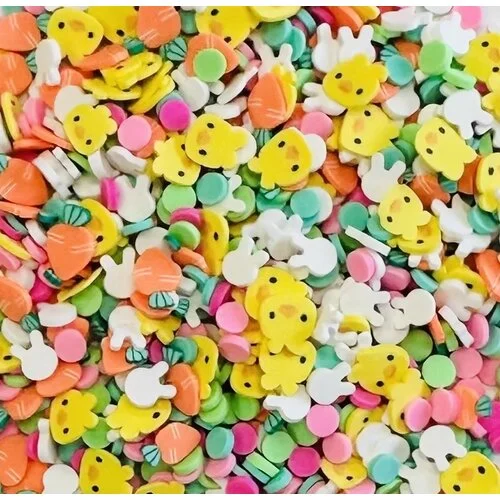 Doodlebug Design - Bunny Hop Collection - Shakers - Bunnies And Chicks