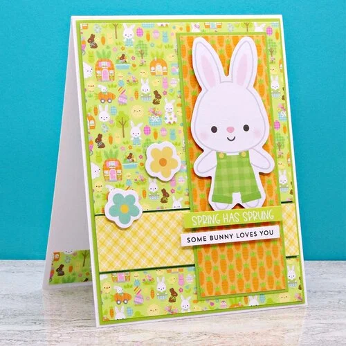 Doodlebug Design - Bunny Hop Collection - 12 x 12 Double Sided Paper - Easter Basket 4 Doodlebug Design - Bunny Hop Collection - 12 x 12 Double Sided Paper - Easter Basket