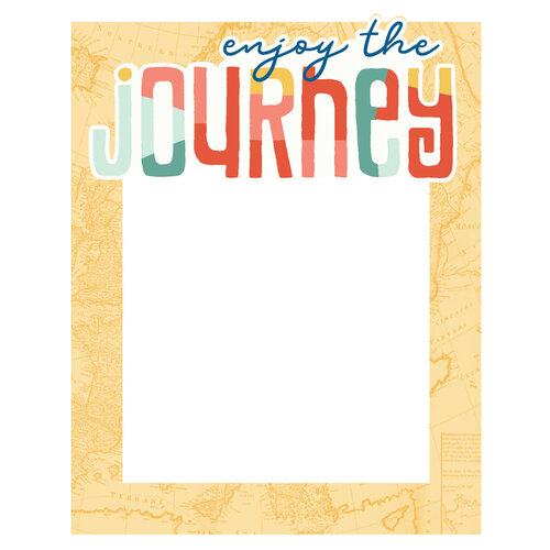 Simple Stories - Pack Your Bags Collection - Chipboard Frames
