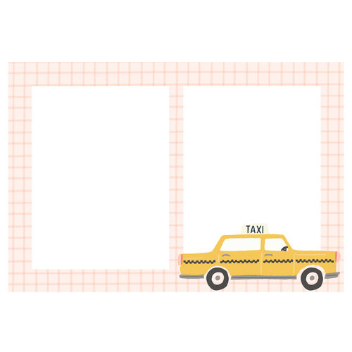 Simple Stories - Pack Your Bags Collection - Chipboard Frames