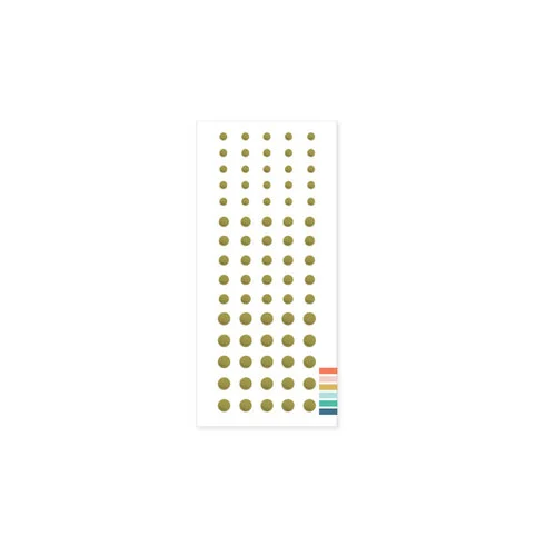 Concord and 9th - Enamel Dots - Grasshopper