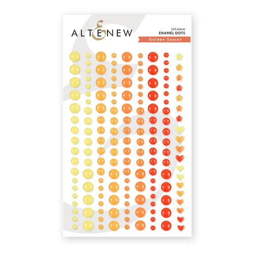 Altenew - Enamel Dots - Golden Sunset 1 Altenew - Enamel Dots - Golden Sunset