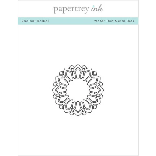 Papertrey Ink - Metal Dies - Radiant Radial