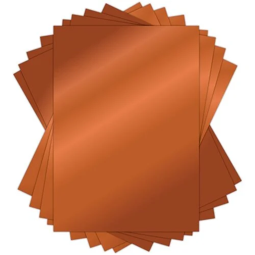 Craft Consortium - The Essential Mirror Card - A4 Mirror Card - Copper