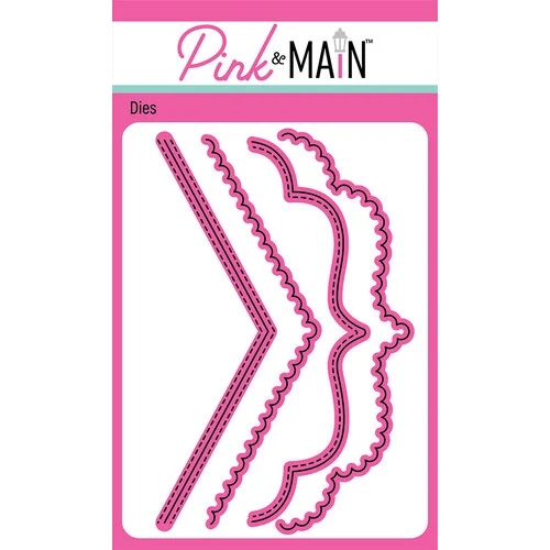 Pink and Main - Dies - Fun Shape Border