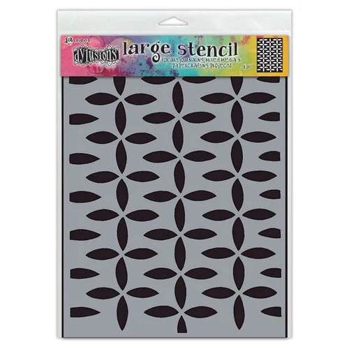 Ranger Ink - Dylusions Stencils - Large - Retro Grid 1 Ranger Ink - Dylusions Stencils - Large - Retro Grid