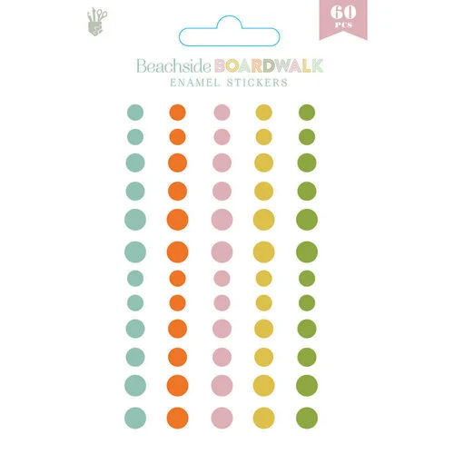 Fancy Pants Designs - Beachside Boardwalk Collection - Enamel Dots