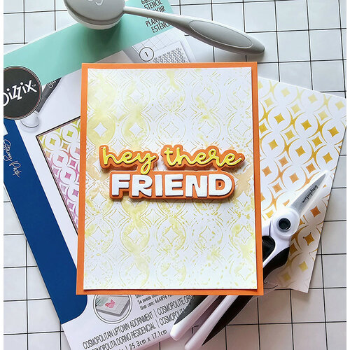 Sizzix - Stacey Park - Stencils - Cosmopolitan - Uptown Adornment 6 Sizzix - Stacey Park - Stencils - Cosmopolitan - Uptown Adornment