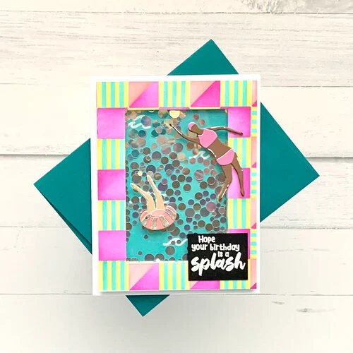 Sizzix - Catherine Pooler Designs - Clear Stamps - Synchronized Swimmers 3 Sizzix - Catherine Pooler Designs - Clear Stamps - Synchronized Swimmers