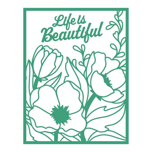 Couture Creations - Parkside Crafts - Dies - Life Is Beautiful