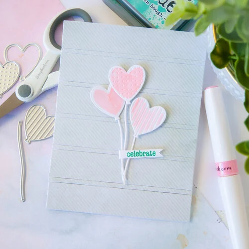Scrapbook.com - Glitter Brush Marker Set - Pinks - 3 Pack