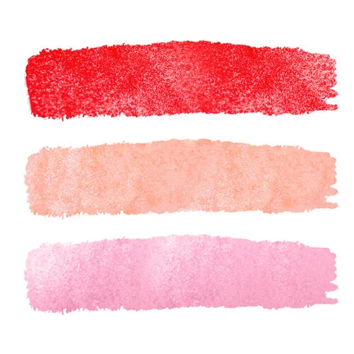 Scrapbook.com - Glitter Brush Marker Set - Pinks - 3 Pack