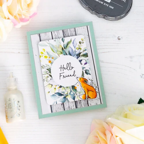 Scrapbook.com - Spring Animals Bundle - Dies, Stamp, Glitter Brushes 13 Scrapbook.com - Spring Animals Bundle - Dies, Stamp, Glitter Brushes