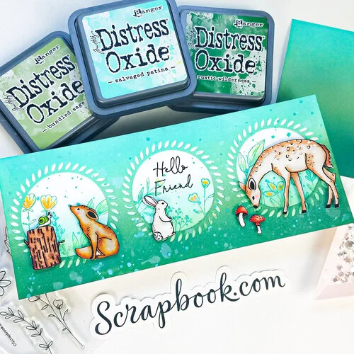 Scrapbook.com - Spring Animals Bundle - Dies, Stamp, Glitter Brushes 9 Scrapbook.com - Spring Animals Bundle - Dies, Stamp, Glitter Brushes