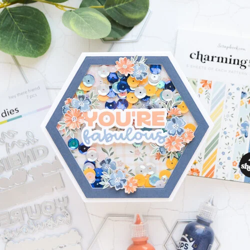 Scrapbook.com - Charming - Patterned Cardstock Paper Pad - Double Sided - 6x8 - 40 Sheets