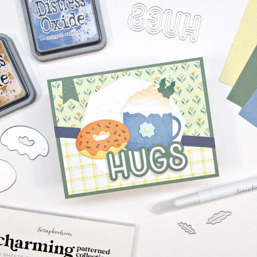 Scrapbook.com - Charming - Patterned Cardstock Paper Pad - Double Sided - 6x8 - 40 Sheets