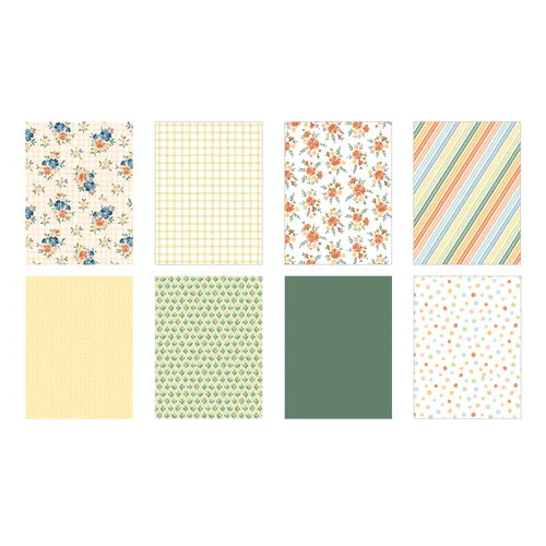 Scrapbook.com - Charming - Patterned Cardstock Paper Pad - Double Sided - 6x8 - 40 Sheets