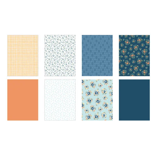 Scrapbook.com - Charming - Patterned Cardstock Paper Pad - Double Sided - 6x8 - 40 Sheets