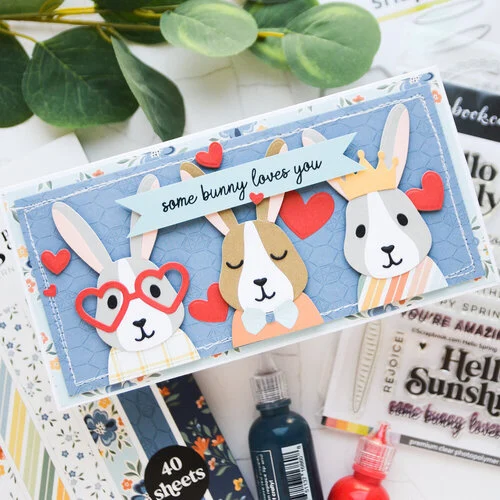 Scrapbook.com - Charming - Patterned Cardstock Paper Pad - Double Sided - 6x8 - 40 Sheets