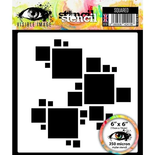 Visible Image - 6 x 6 Stencil - Squared