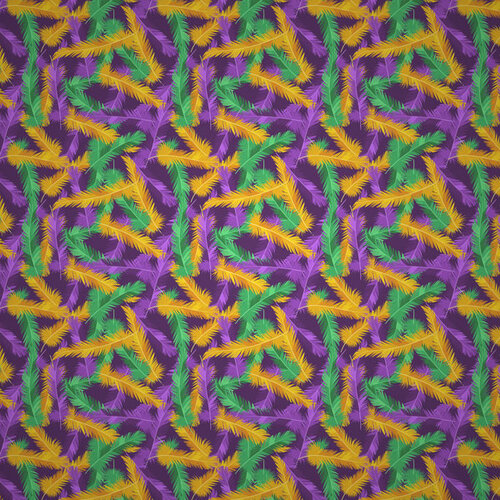 Scrapbook Customs - 12 x 12 Paper Pack - Mardi Gras 4 Scrapbook Customs - 12 x 12 Paper Pack - Mardi Gras