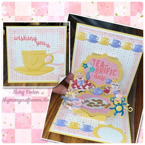 Karen Burniston - Craft Dies - Tea And Coffee Borders