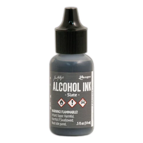 Ranger Ink - Tim Holtz - Adirondack Alcohol Ink - Slate 1 Ranger Ink - Tim Holtz - Adirondack Alcohol Ink - Slate