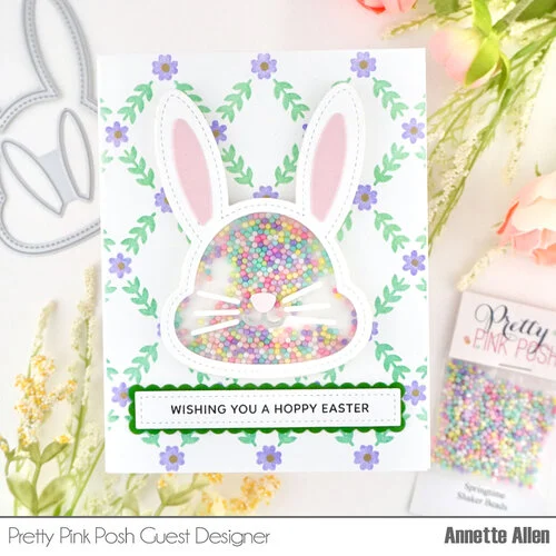 Pretty Pink Posh - Layering Stencils - Floral Vines