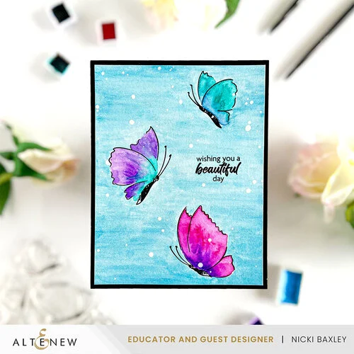 Altenew - Dies - Paint and Stamp Butterflies 4 Altenew - Dies - Paint and Stamp Butterflies