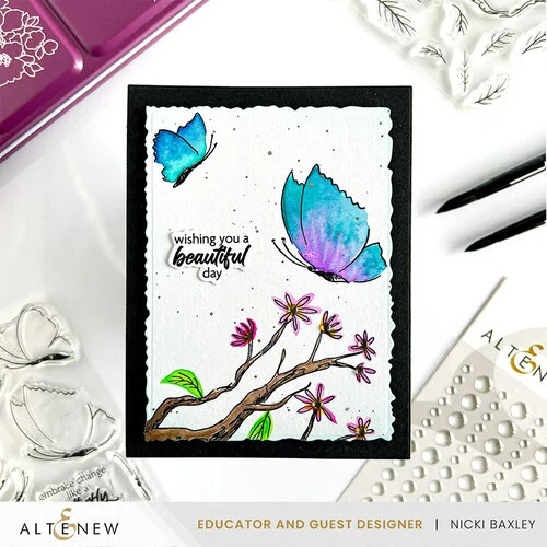 Altenew - Dies - Paint and Stamp Butterflies 5 Altenew - Dies - Paint and Stamp Butterflies