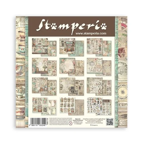 Stamperia - Brocante Antiques Collection - 12 x 12 Paper Pad