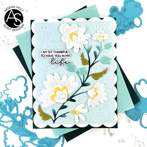 Alex Syberia Designs - Dies - Charming Flora Cover Plate