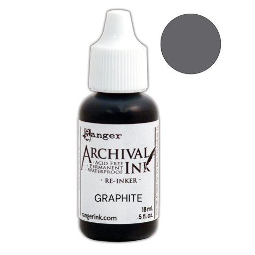 Ranger Ink - Archival Ink Reinker - Graphite 1 Ranger Ink - Archival Ink Reinker - Graphite