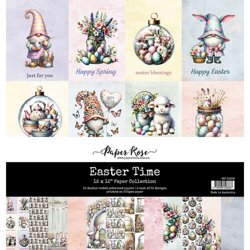 Paper Rose - Easter Time Collection - 12 x 12 Paper Collection 1 Paper Rose - Easter Time Collection - 12 x 12 Paper Collection