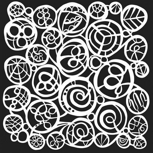 The Crafter's Workshop - 6 x 6 Stencils - Circle Fest 1 The Crafter's Workshop - 6 x 6 Stencils - Circle Fest