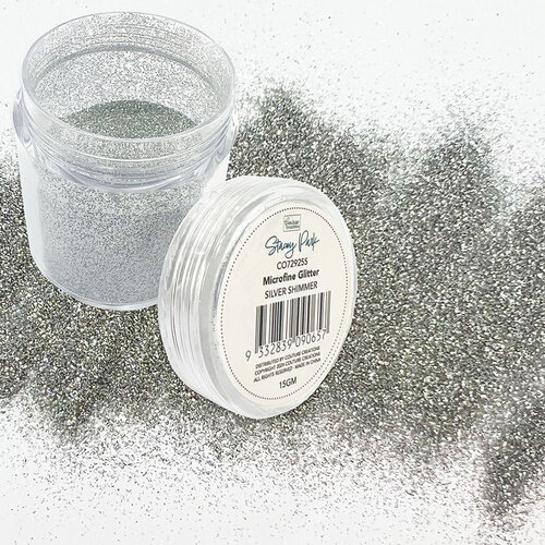 Couture Creations - Stacey Park - Microfine Glitter - Silver Shimmer