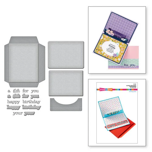 Spellbinders - Etched Dies - A2 Gift Card Holder and Envelope 1 Spellbinders - Etched Dies - A2 Gift Card Holder and Envelope