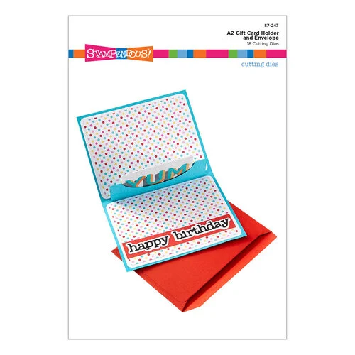 Spellbinders - Etched Dies - A2 Gift Card Holder and Envelope 3 Spellbinders - Etched Dies - A2 Gift Card Holder and Envelope