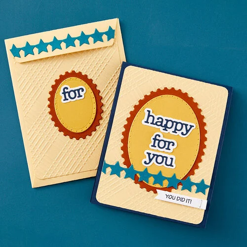 Spellbinders - Etched Dies - A2 Gift Card Holder and Envelope 7 Spellbinders - Etched Dies - A2 Gift Card Holder and Envelope