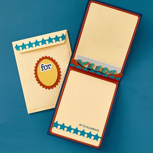 Spellbinders - Etched Dies - A2 Gift Card Holder and Envelope 8 Spellbinders - Etched Dies - A2 Gift Card Holder and Envelope