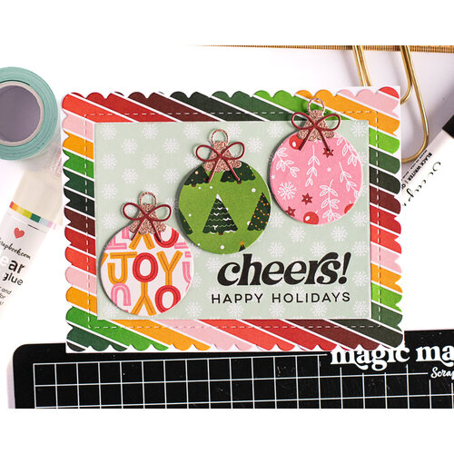 Scrapbook.com - Decorative Die Set - Mini Holiday Ornament 5 Scrapbook.com - Decorative Die Set - Mini Holiday Ornament