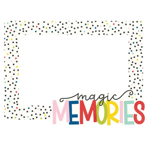 Simple Stories - Say Cheese Magic Collection - Chipboard Frames
