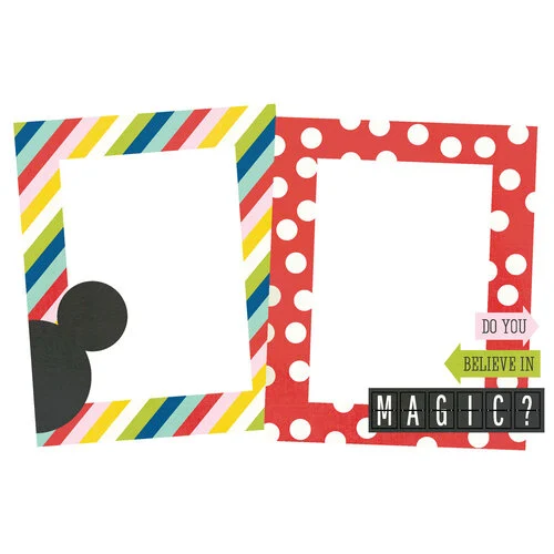 Simple Stories - Say Cheese Magic Collection - Chipboard Frames