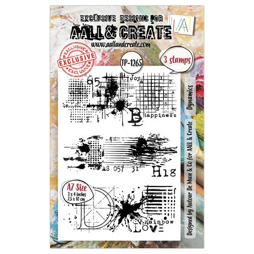 AALL and Create - Celestial Marks Collection - Clear Photopolymer Stamps - Dynamics