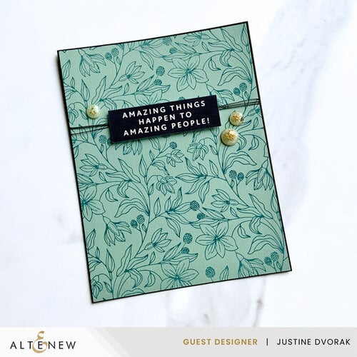 Altenew - Press Plates - One-Go - Solid Sentiment Strips 2